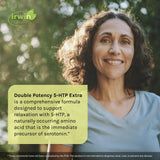 Étiquette claire Irwin Naturals indiquant Bioperine et posologie.