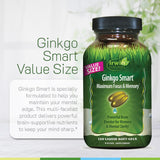 Irwin Naturals Ginkgo Smart gelules liquides absorption rapide et efficace