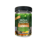 Irwin Naturals Gommes Chardon-Marie – bouteille montrant le produit et soutien hépatique potentiel