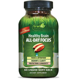 Bouteille Irwin Naturals Healthy Brain All-Day Focus soutient la concentration durable.