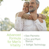 Irwin Naturals Healthy-Flow Saw Palmetto, ingrédients clés, soutien naturel grâce aux plantes.