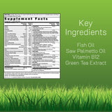 Ingrédients riches d’Irwin Naturals Living Green Liquid-Gel Multi pour une nutrition complète.