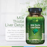 Extrait de pissenlit dans Irwin Naturals Liver Detox, soutien naturel