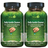 Irwin Naturals Daily Gentle Cleanse, bouteille visible, soutien digestif doux.