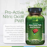 Dose pré-entraînement potentielle avec Irwin Naturals Pro-Active Nitric Oxide PWR.