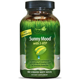 Irwin Naturals Sunny Mood – bouteille visible, soutien potentiel de l'humeur.