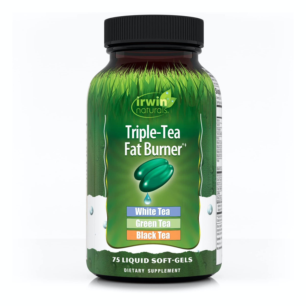 Irwin Naturals Triple Tea Fat Burner - bouteille prête à l'emploi pour l'énergie quotidienne.