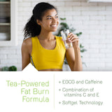 Irwin Naturals Triple-Tea Fat Burner - Melange de the blanc vert et noir
