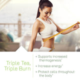 Irwin Naturals Triple-Tea Fat Burner - Pack de deux pratique et economique