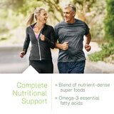 Irwin Naturals Un-Seul Gel-Liquide Multi, focus sur les oméga-3 et le soutien énergétique.