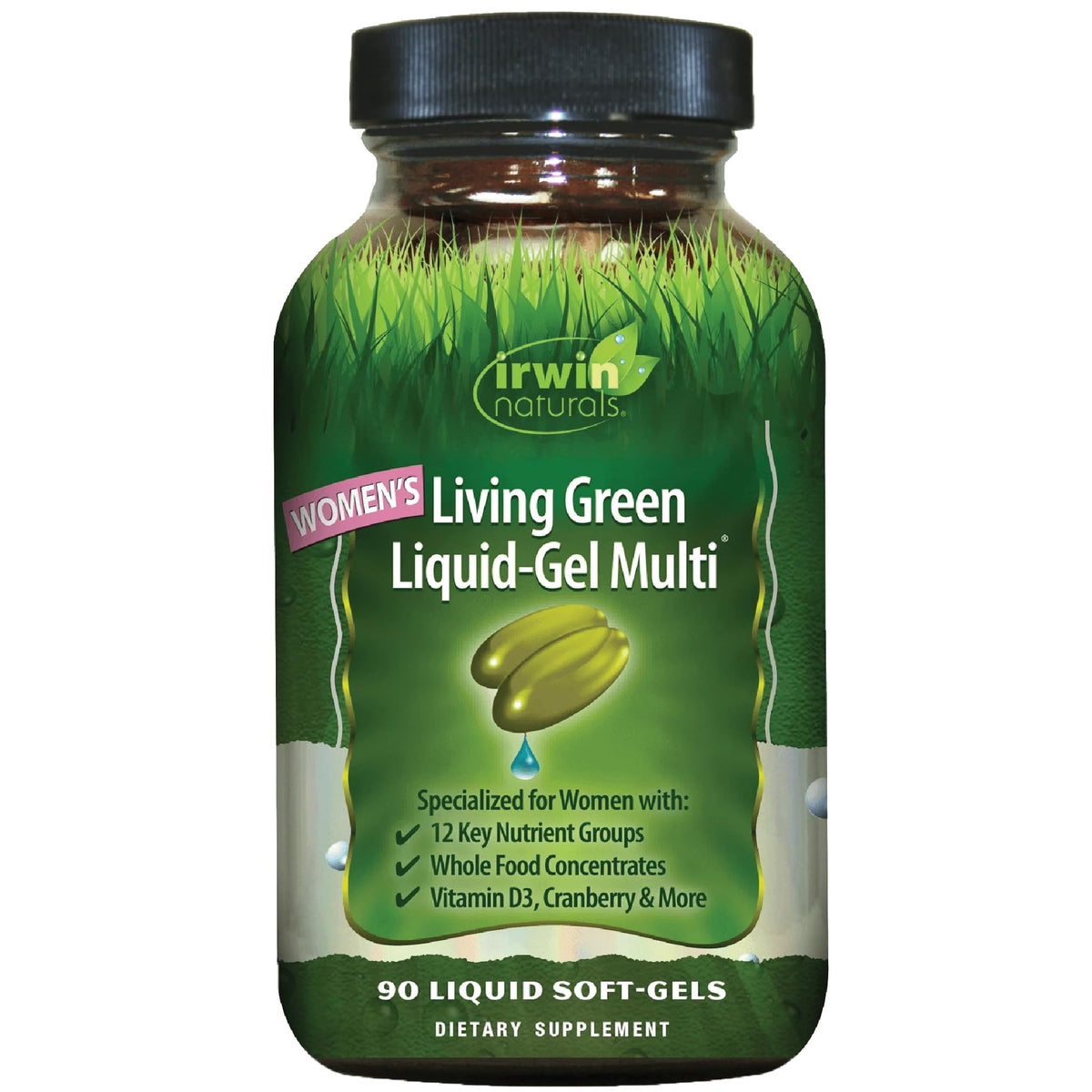 Irwin Naturals Women’s Living Green Multi – la bouteille prête à l'emploi pour votre apport quotidien.