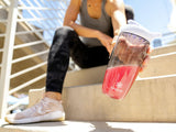 Isagenix AMPED BCAA Plus – boisson d’entraînement prête à être consommée lors de la séance.