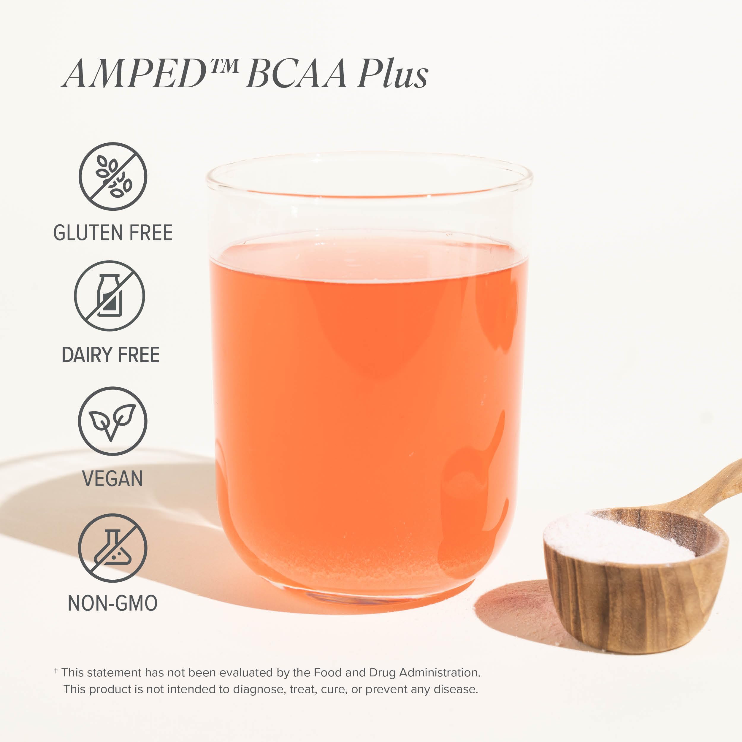 Isagenix AMPED BCAA Plus – produit certifié Informed‑Sport sans stimulants.