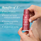 Isagenix E+ mélange adaptogène favorisant concentration et réactivité.