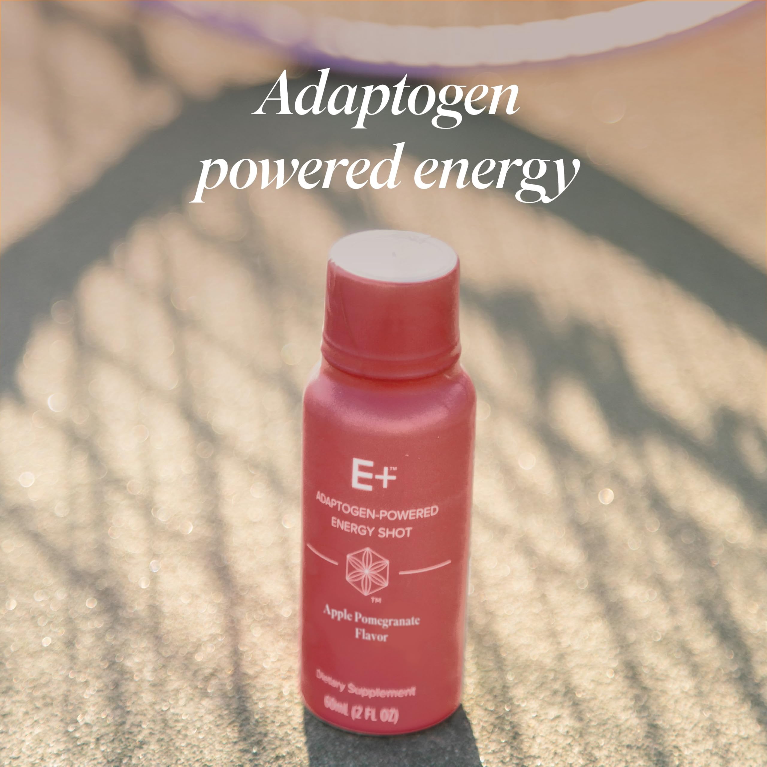 Isagenix E+ Shot énergie vegan, caféine naturelle pour énergie soutenue.