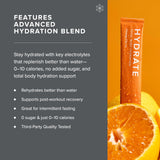 Isagenix Hydrate — goût framboise, saveur naturelle pour varier l'hydratation.