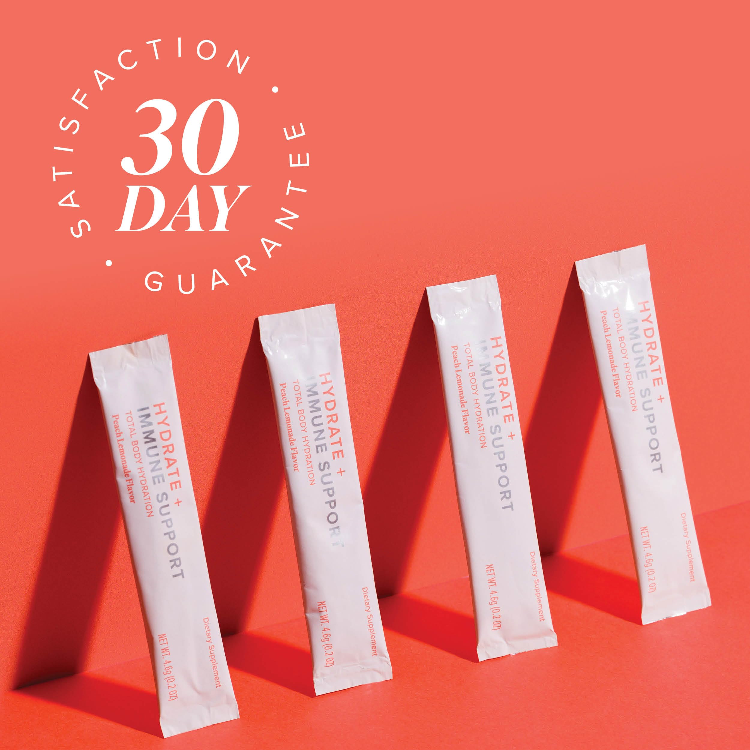 Sans sucre ajouté Isagenix Hydrate Immunité, option légère pour routine bien-être.