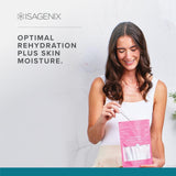 Isagenix Hydrate : emballage individuel pratique et adapté aux végétaliens.