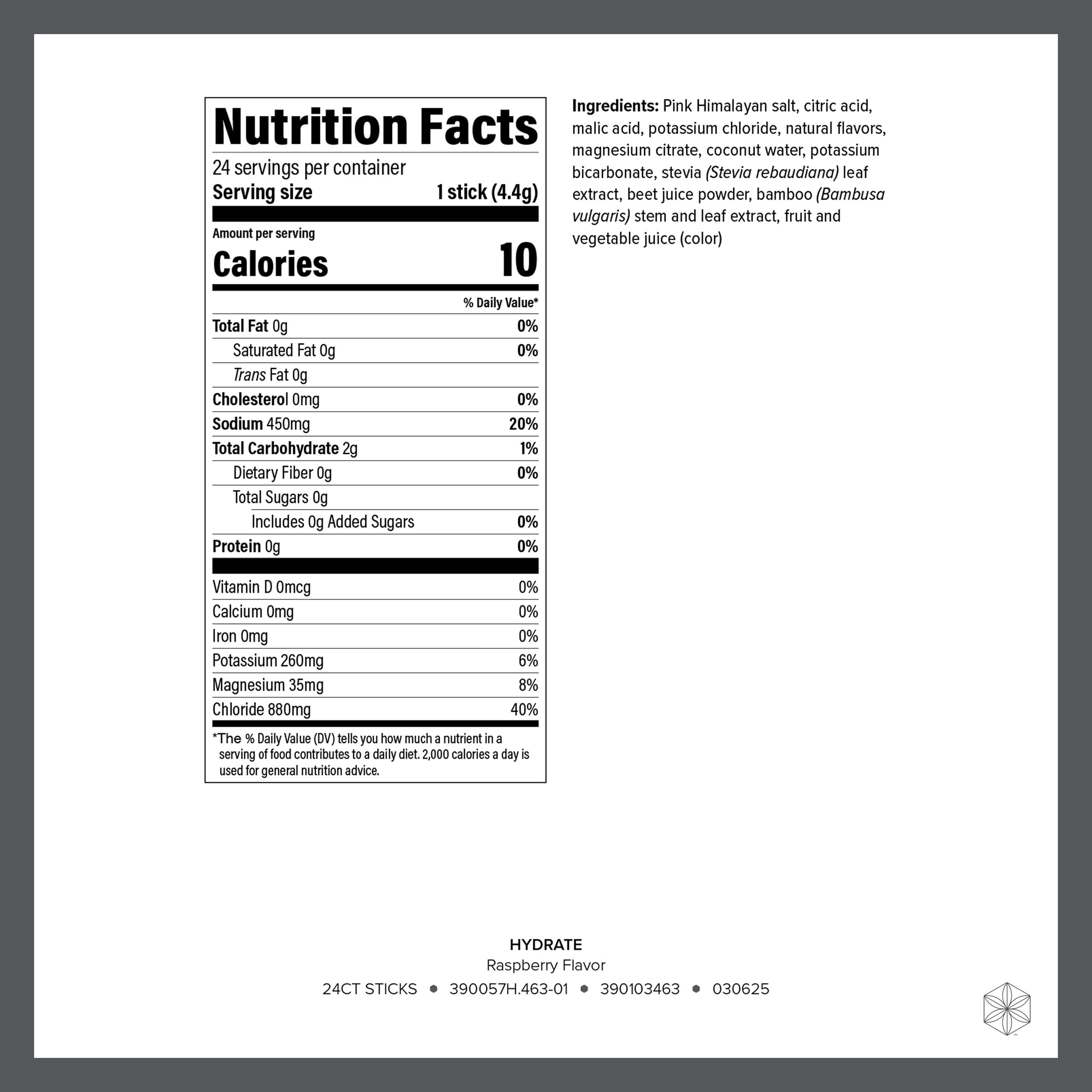 Isagenix Hydrate – sachet ouvert prêt à préparer rapidement