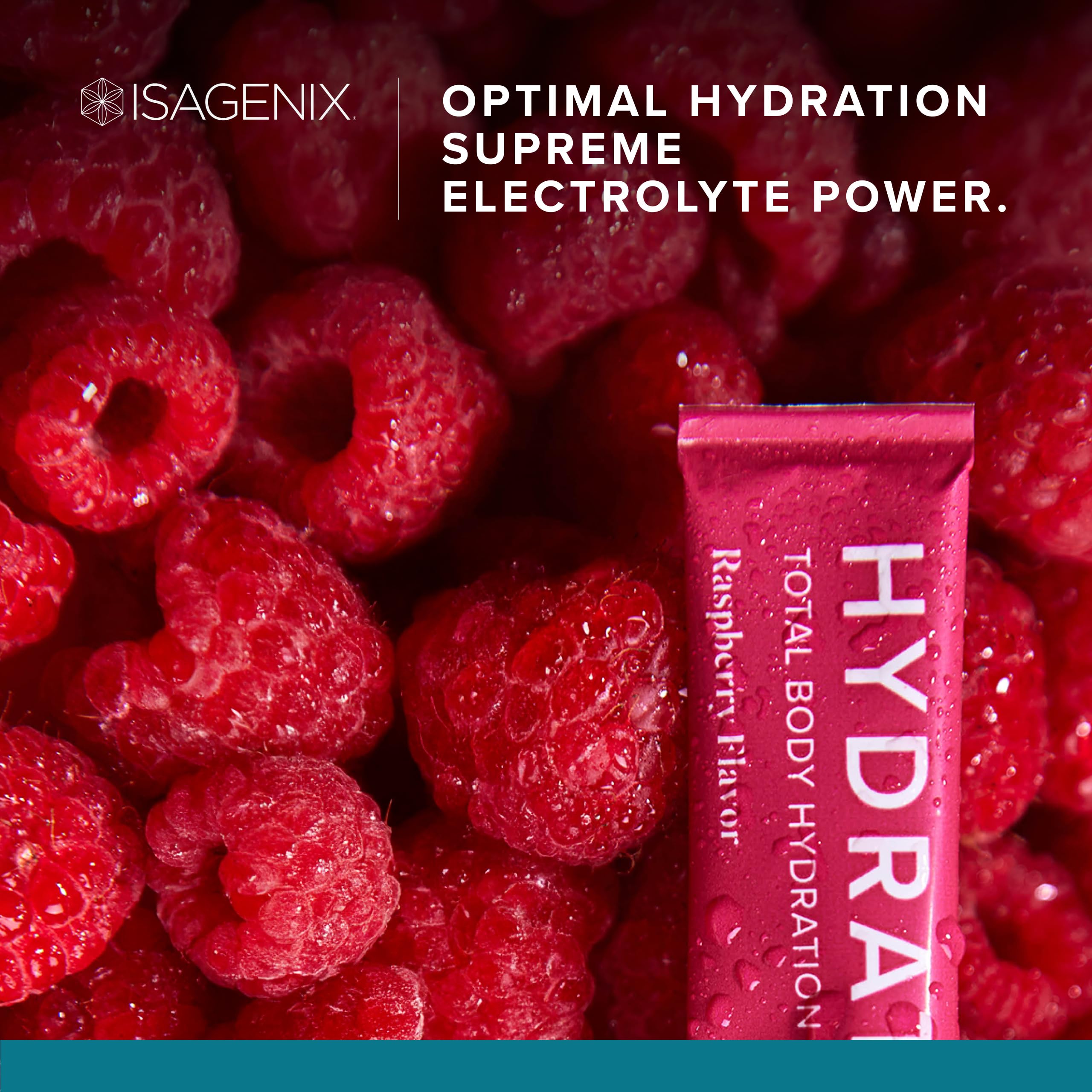 Isagenix Hydrate – saveur citron-lime, idéale pendant l'entraînement