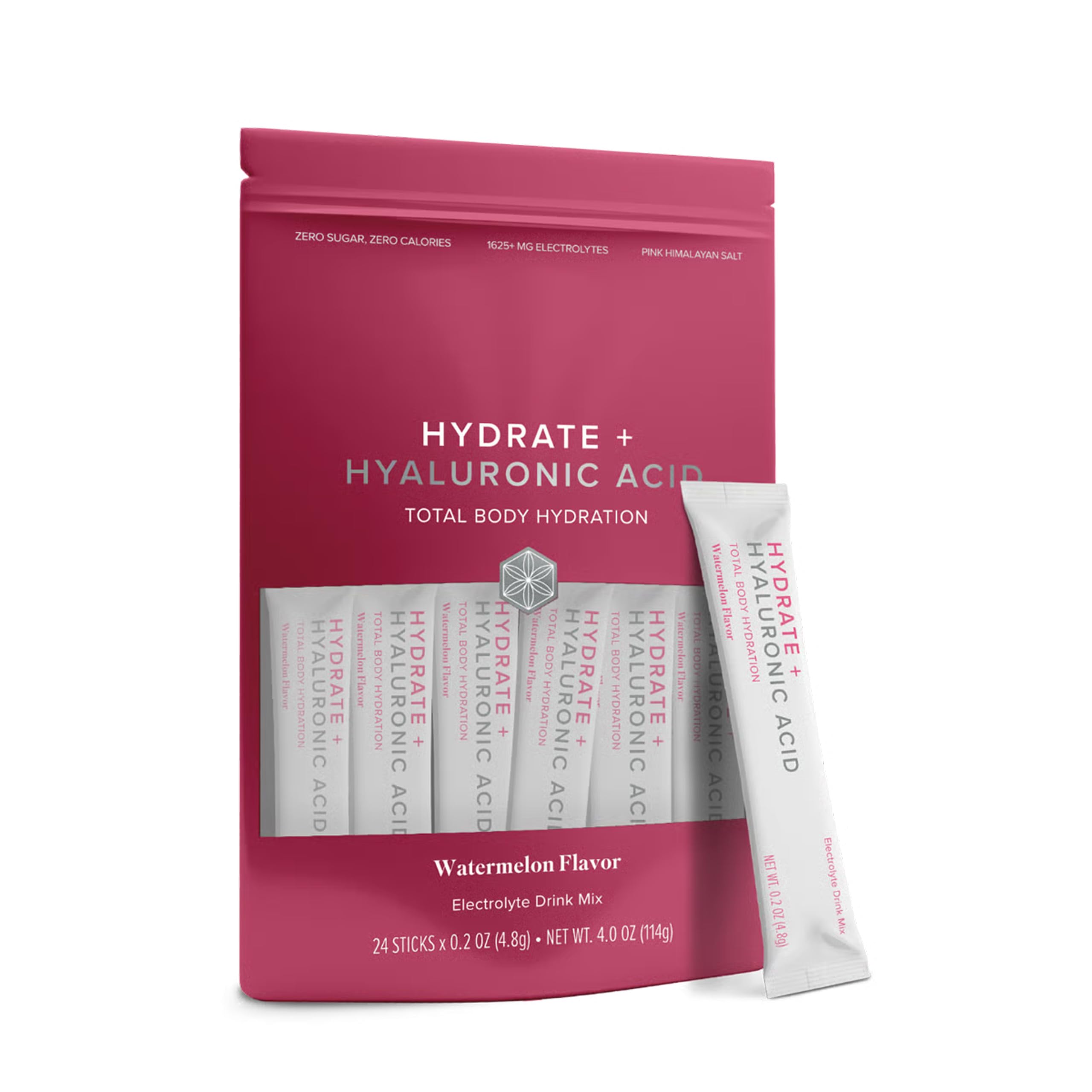 Isagenix Hydrate : sachet pastèque prêt à être mélangé pour une hydratation agréable.