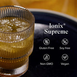 Isagenix Ionix Supreme – mélange d’adaptogènes, aide potentielle à la résistance au stress.