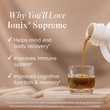 Isagenix Ionix Supreme – formulation sans allergènes, adaptée à divers régimes alimentaires.