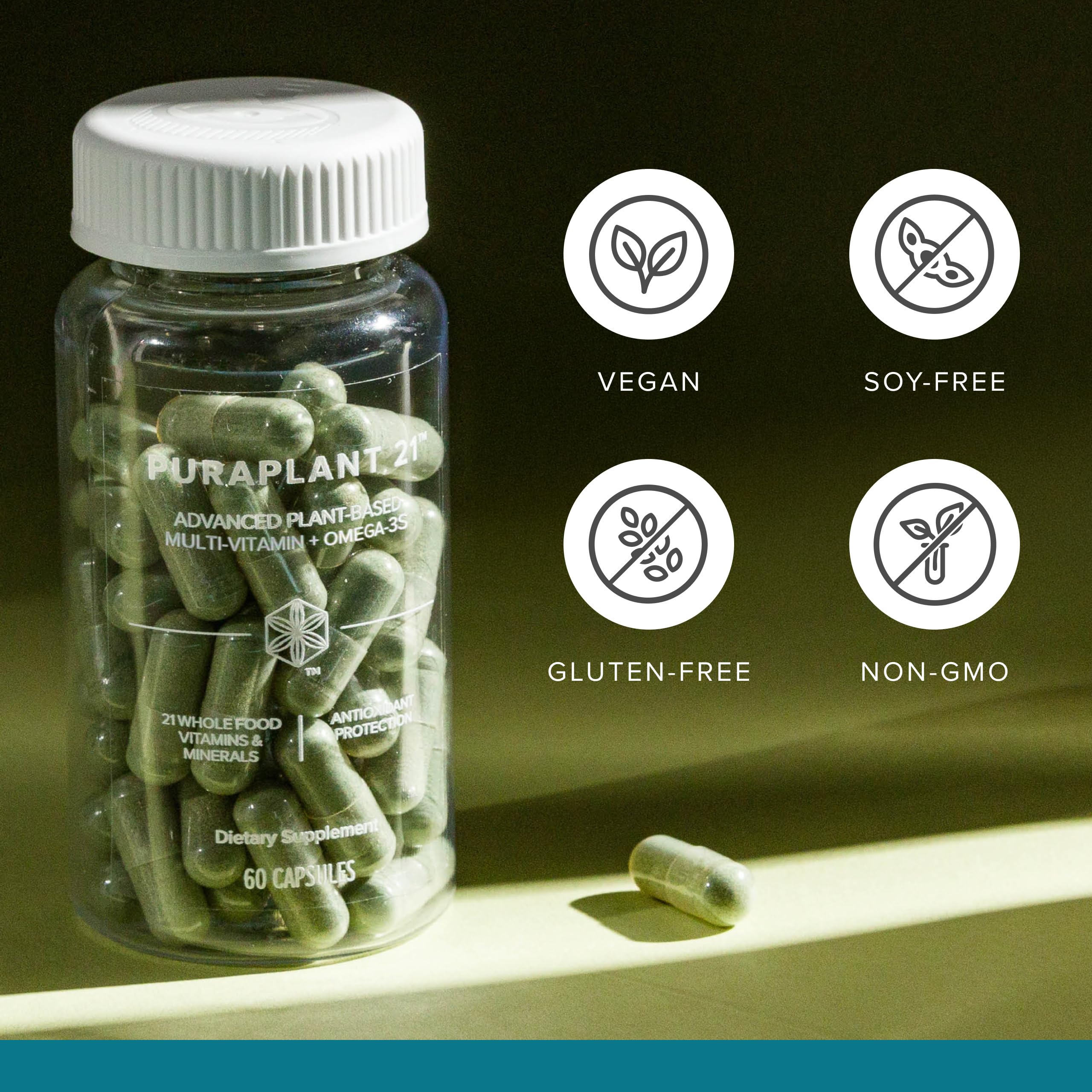 Isagenix PuraPlant21 — microencapsulation-fraiche, absorption progressive des nutriments.