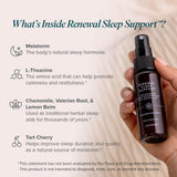 Isagenix Renewal Sleep Support, camomille pour une détente propice au sommeil.