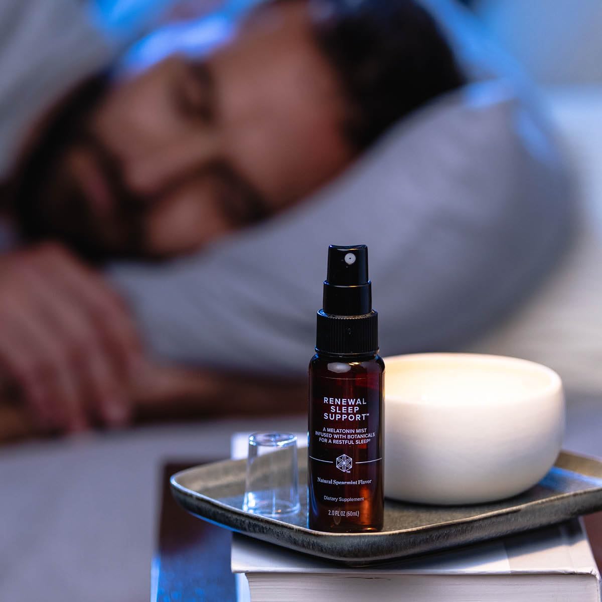Isagenix Renewal Sleep Support, saveur menthe fraîche agréable lors du coucher.