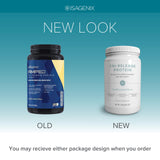 Isagenix Tri-Release Protéine, mesure-portion pratique pour planifier les apports.