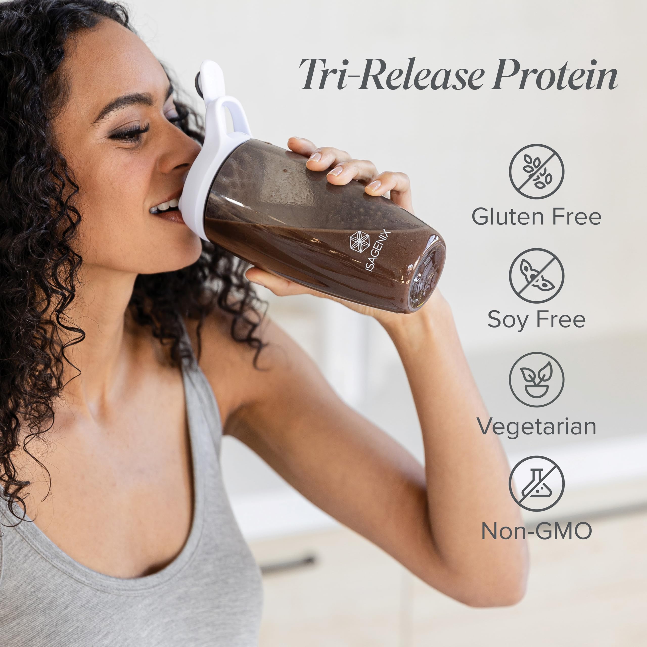 Isagenix Tri-Release Protéine: texture onctueuse et gourmande