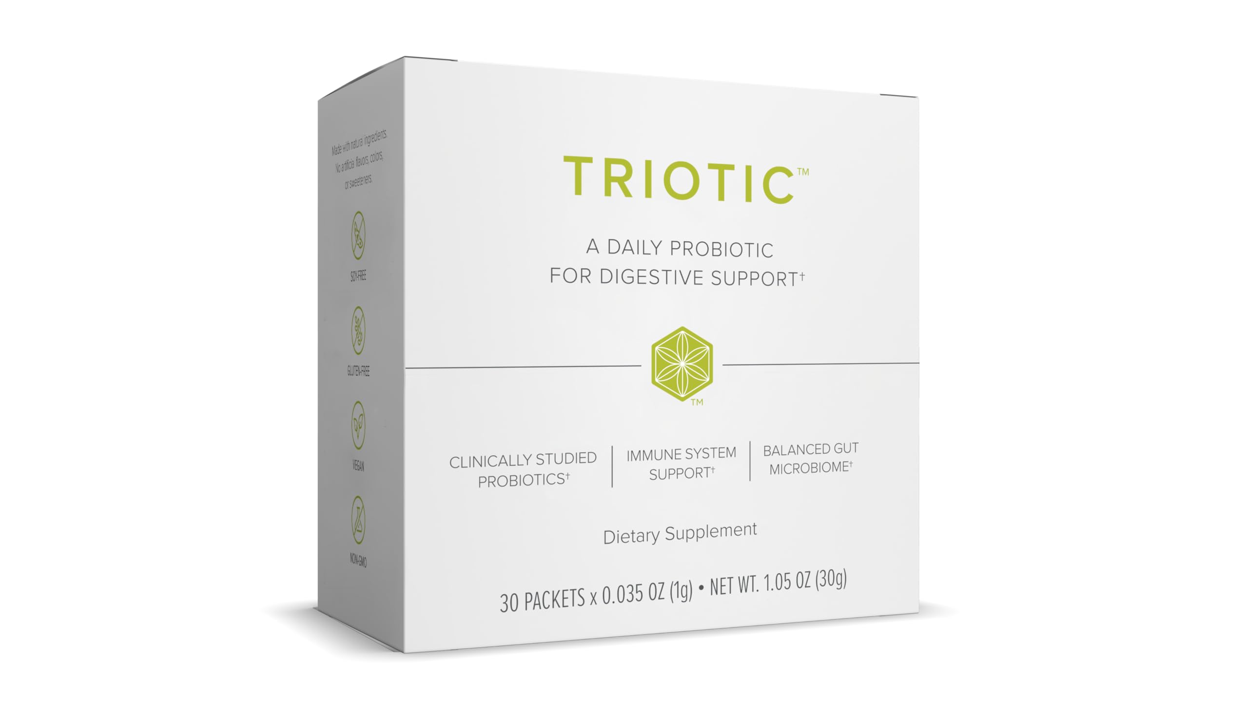 Sachet individuel Triotic: 2,1 milliards CFU pour le microbiote