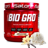 iSatori BIO-GRO emballage vanille glace, idéal pour booster votre shake quotidien.