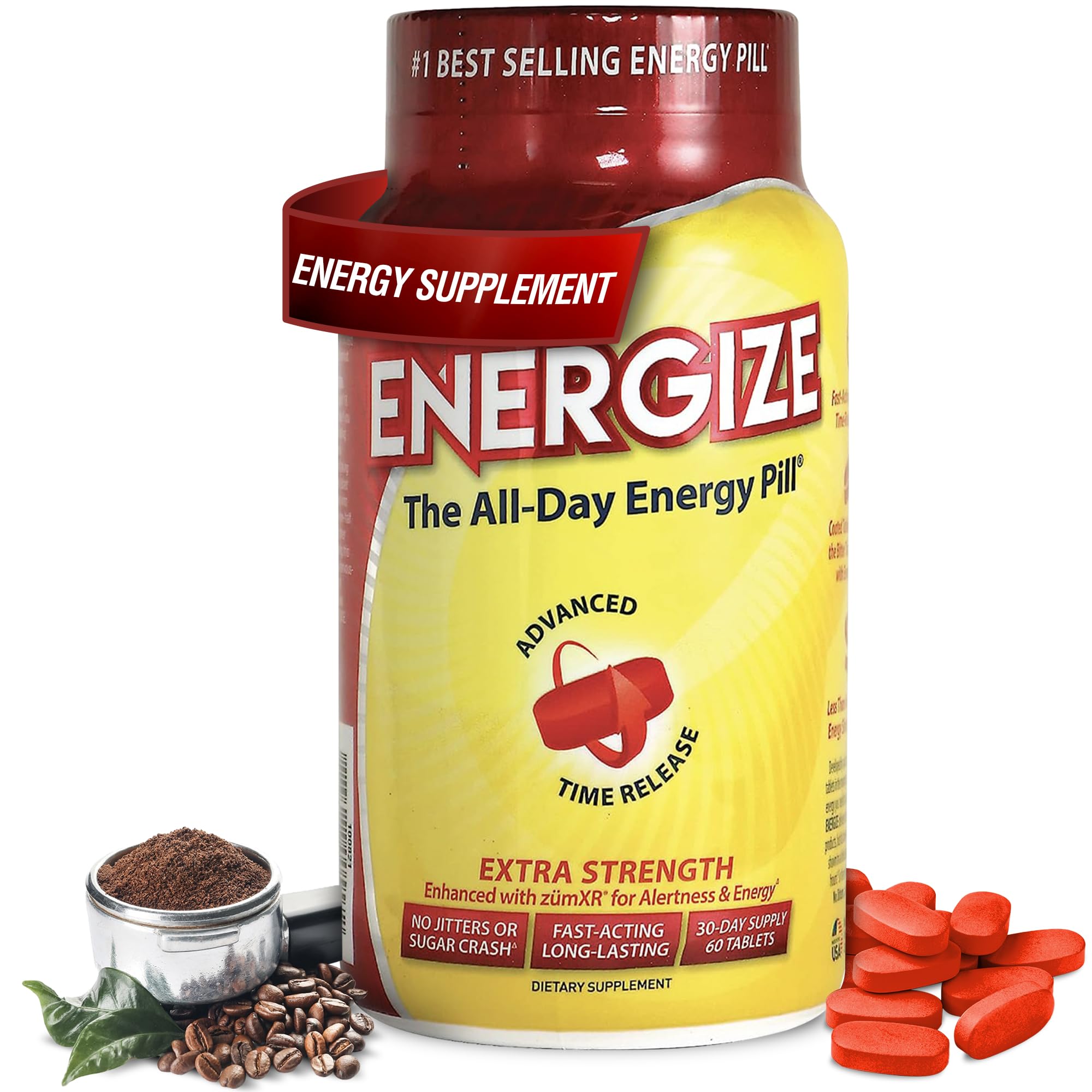 iSatori Energize gelules cafeine longue duree pour energie durable et concentration