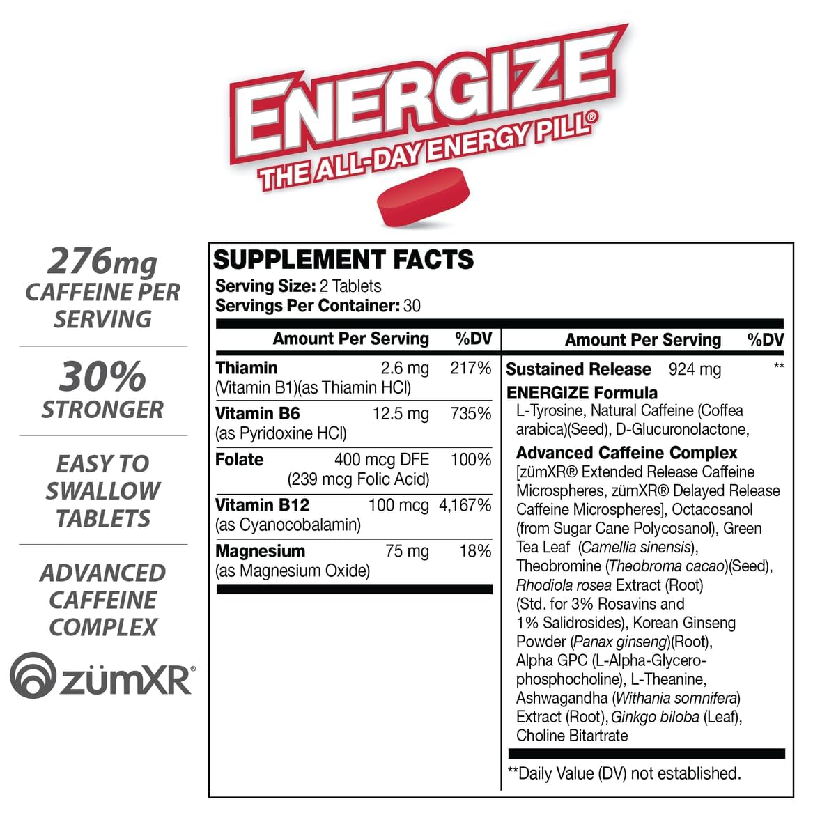 iSatori Energize: nootropiques et cafeine pour soutien cerveau et clarté