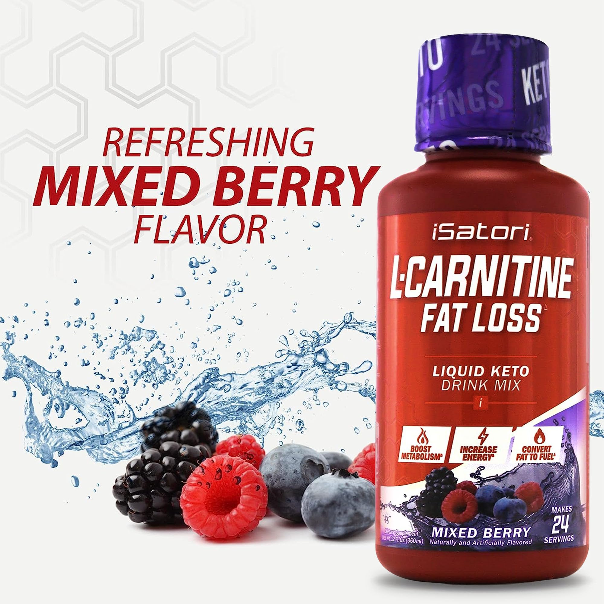 Formule sans stimulant et faible en calories par iSatori