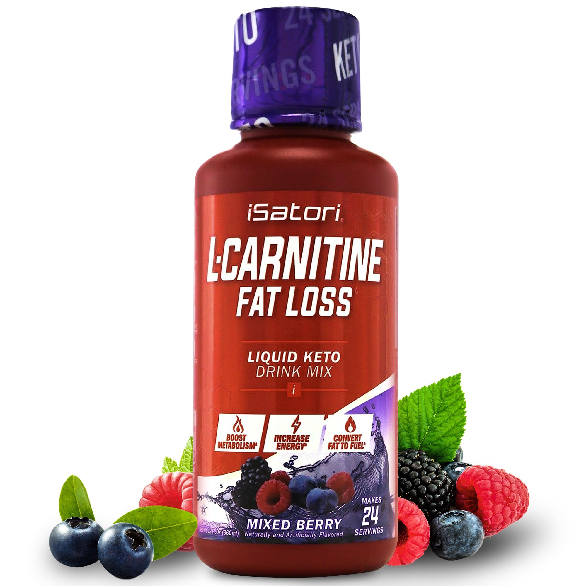 iSatori L-Carnitine 1500 — flacon prêt pour l’entraînement