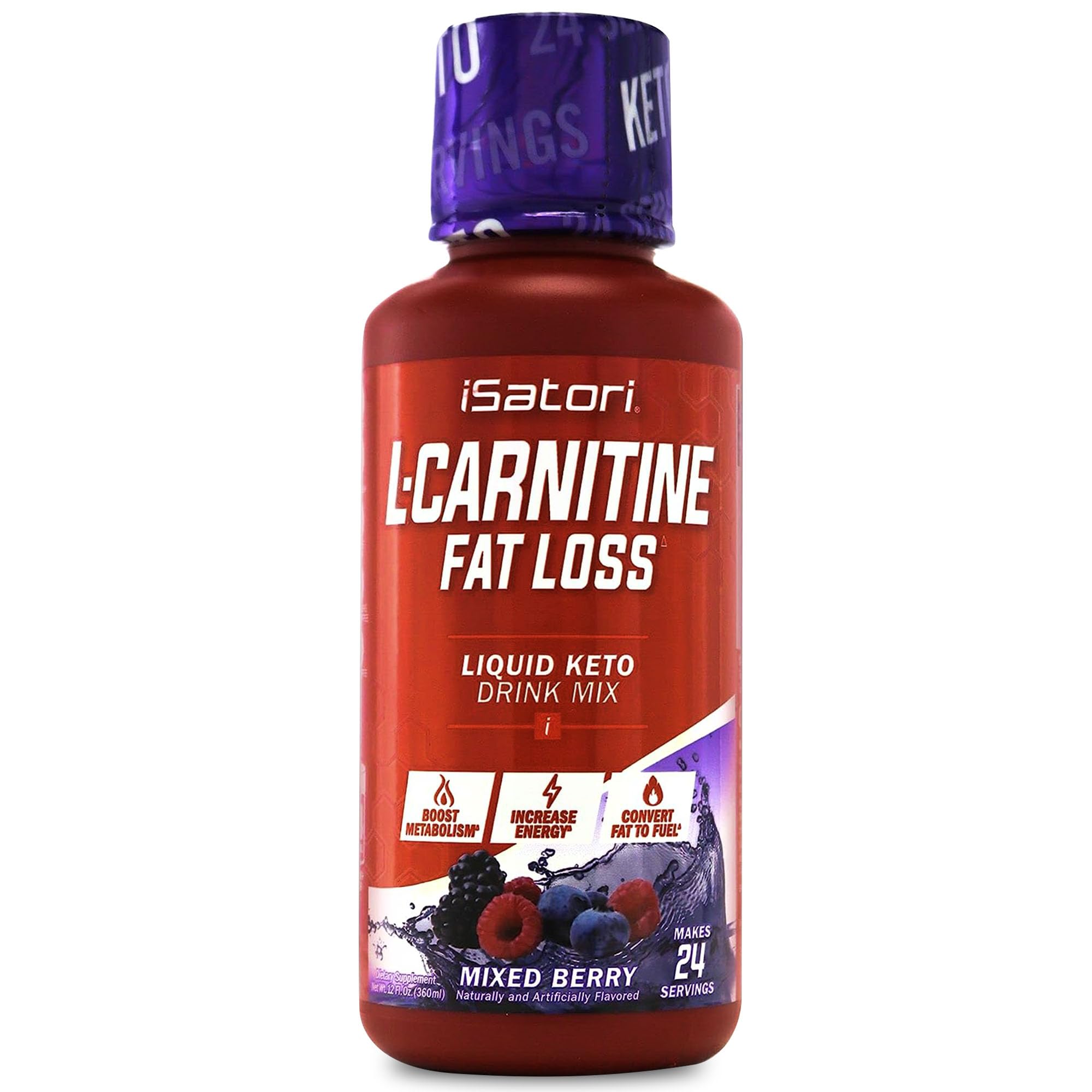 Emballage compact iSatori L-Carnitine 1500 pour salle