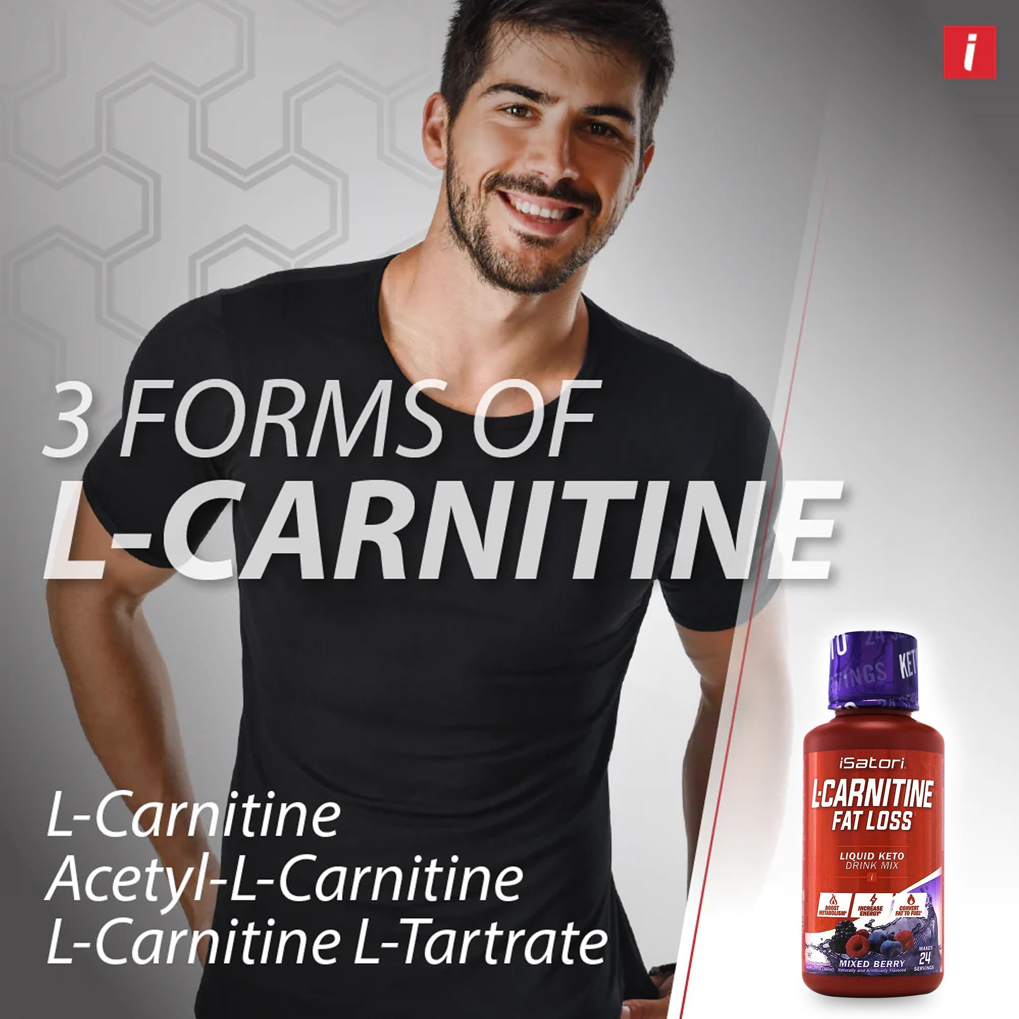 Ingrédients iSatori L-Carnitine 1500 de qualité