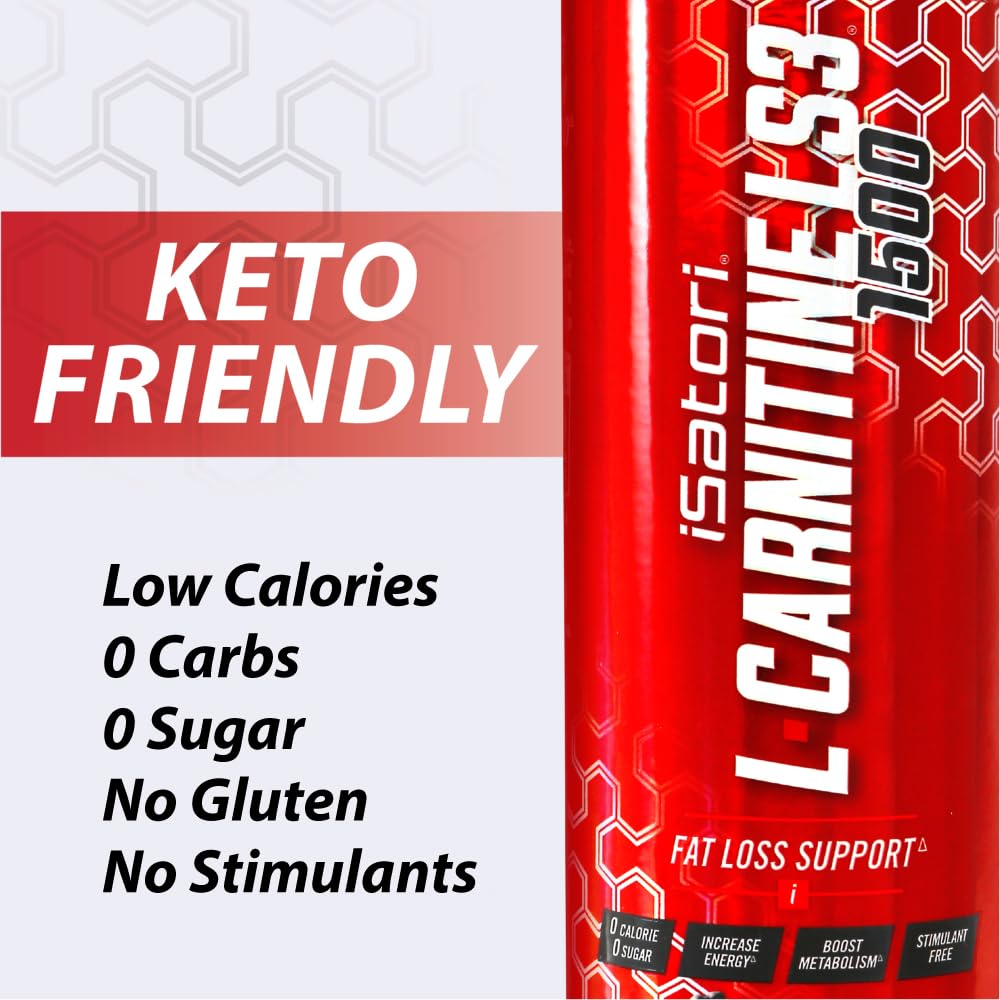 iSatori L-Carnitine LS3 – saveur Malibu Beach, goût agréable et énergie pendant l’entraînement