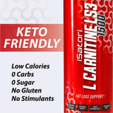 iSatori L-Carnitine LS3 – saveur Malibu Beach, goût agréable et énergie pendant l’entraînement