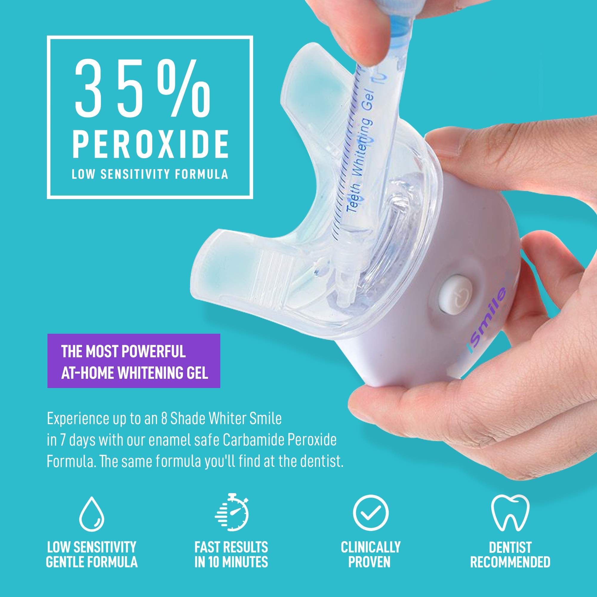 iSmile Whitening – gel réminéralisant pour protéger l’émail entre les séances