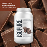 Isopure protéine isolate chocolat néerlandais shaker prêt à mélanger