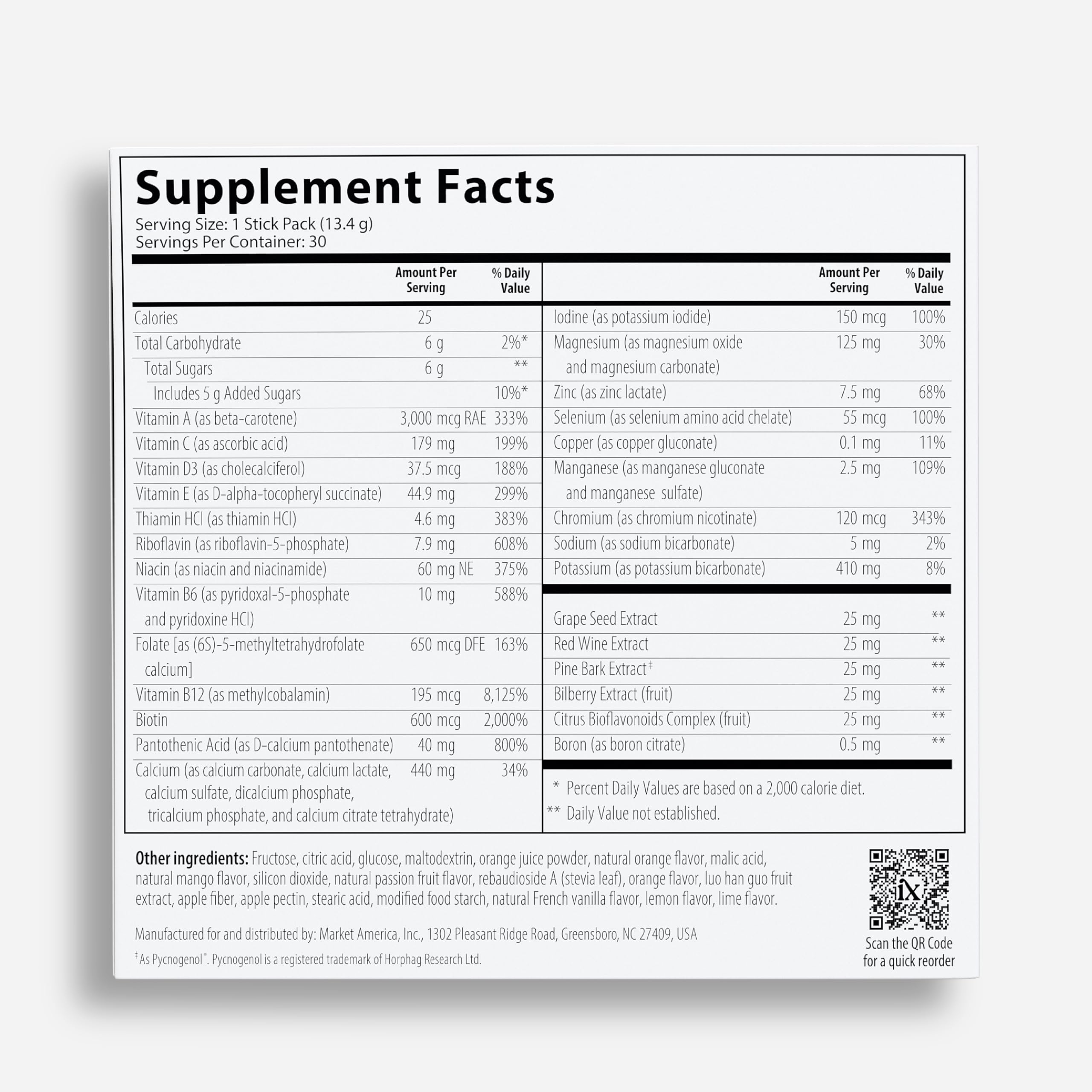 Isotonix Daily Essentials – absorption optimisée, mélange rapide avec l eau.