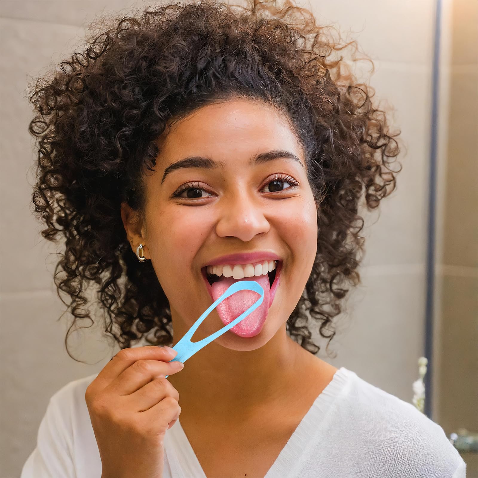 Isshah nettoyeur langue texture douce pour un confort.