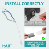 ItAll Airfit P10 - emballage pret a l emploi, coussin du masque non inclus