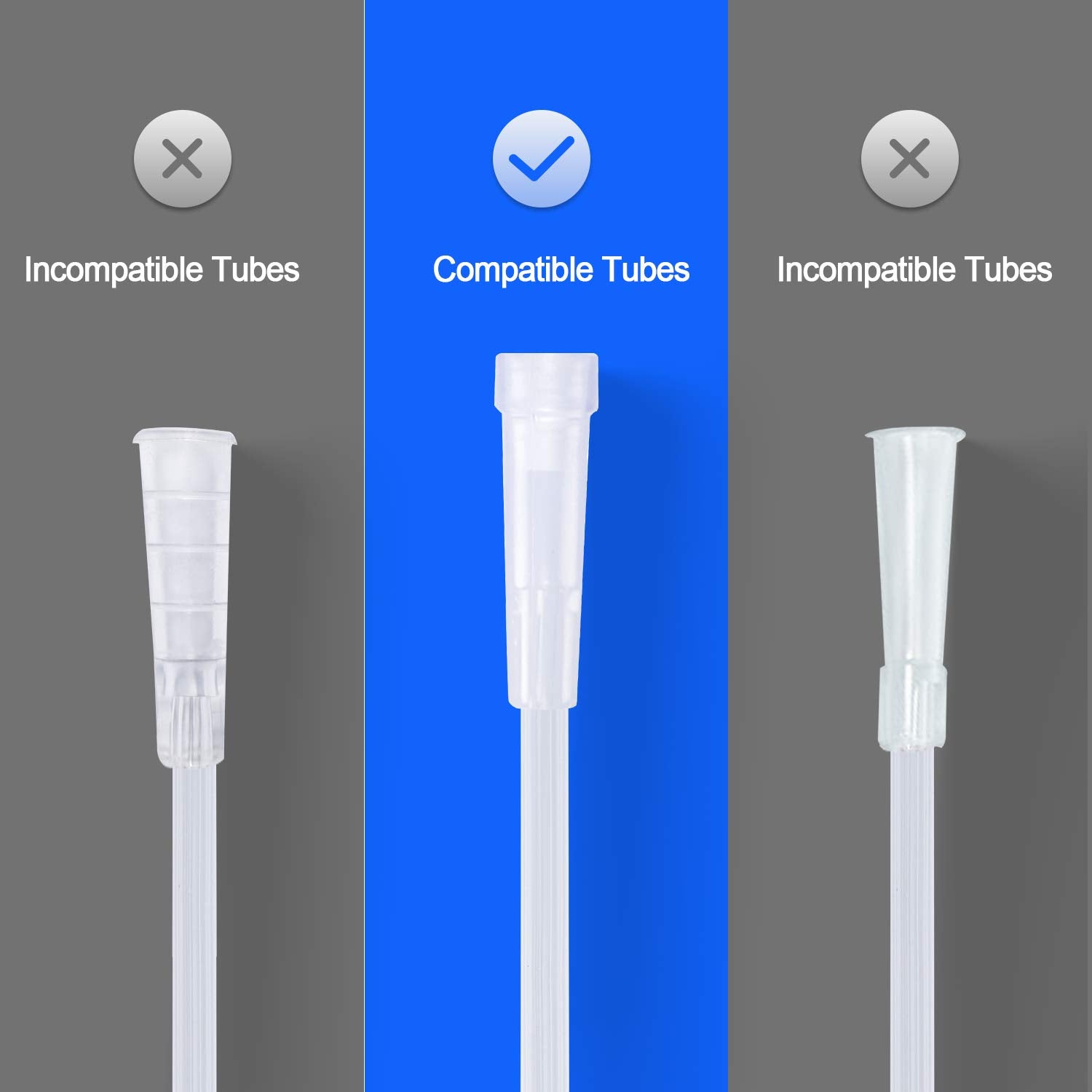 ItAll ensemble de 5 connecteurs pivotants pour tuyau d'oxygène.