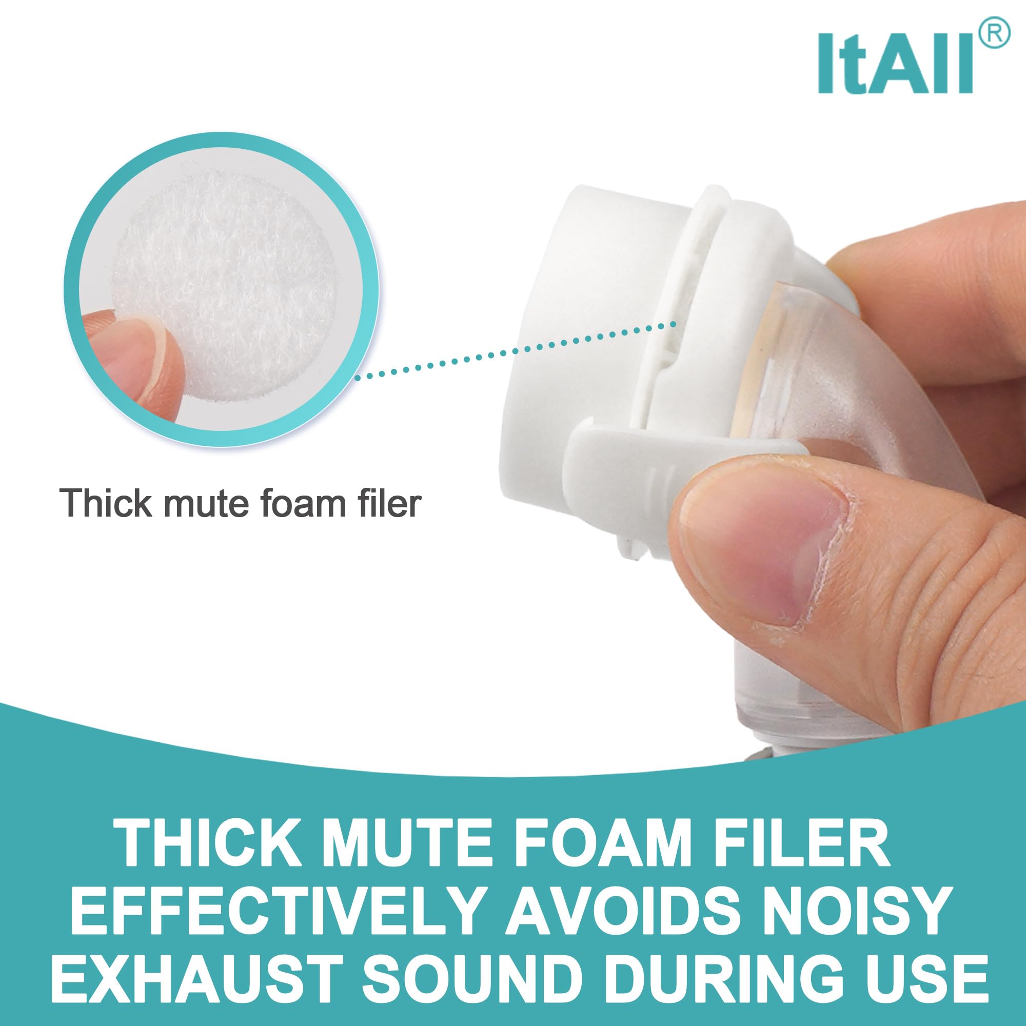 Étanchéité stable du flux d'air avec ItAll pour CPAP