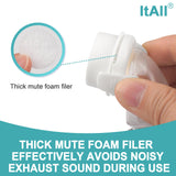 Étanchéité stable du flux d'air avec ItAll pour CPAP